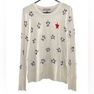 Marled Reunited Clothing/Women’s star sweater long sleeve shirt/size S